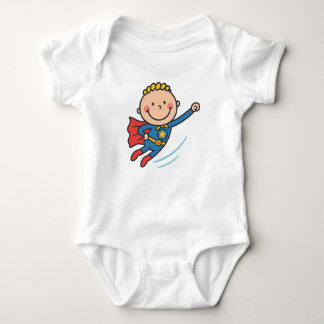 Tecknad SuperBoy Flies Kids T-Shirt
