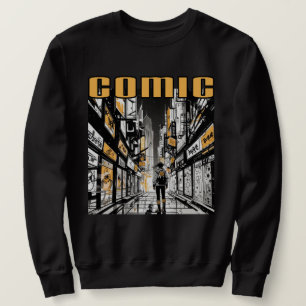 Tecknad Sweatshirt