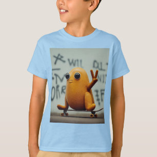 Tecknad T-shirt-för barn T Shirt