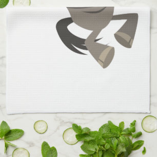Tecknad Tap Dancing Wildebeest Kitchen Towel Kökshandduk