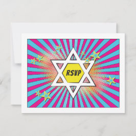 Tecknad Tecknad Bok Star David Pub Mitzvah OSA