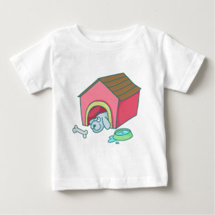 tecknad tecknad Dodle pet hund house T Shirt