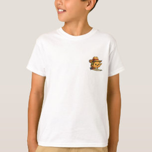 Tecknad Tecknad Karaktär Barn Surfing Taco T Shirt