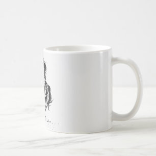 Tecknad Teckning Horse Kaffemugg