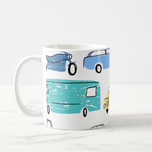 Tecknad Transport: City Kids Roligt. Kaffemugg