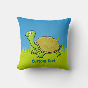 Tecknad Turtle Dekorativ kudde