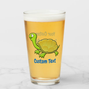 Tecknad Turtle Glaskopp