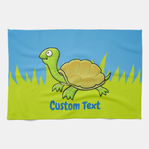 Tecknad Turtle Towel Kökshandduk