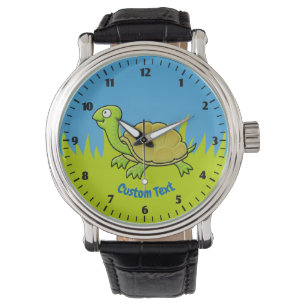 Tecknad Turtle Wrist Watch Armbandsur