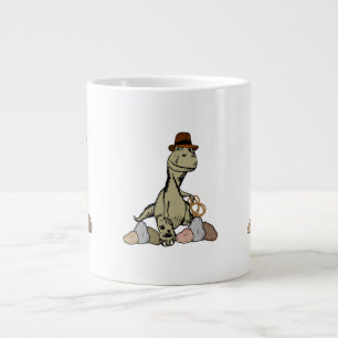 Tecknad Tyrannosaurus Dinosaur Explorer Jumbo Mugg