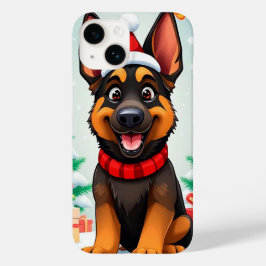 Tecknad Tyska shepherd hund