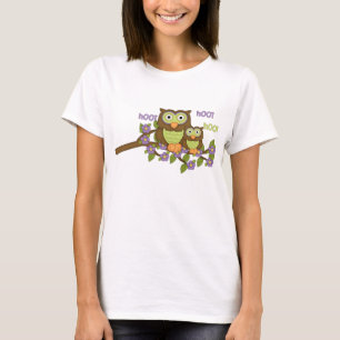 Tecknad Uggla Womens t-shirt