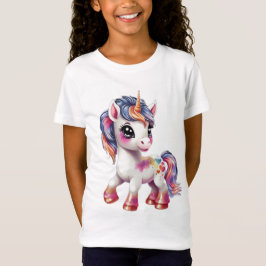 tecknad Unicorn T Shirt