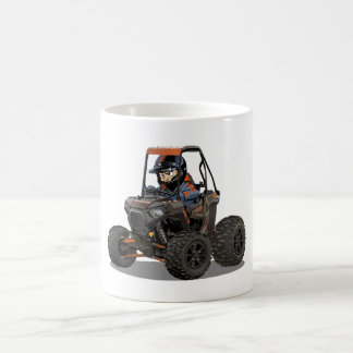 Tecknad UTV terrängfordon Kaffemugg
