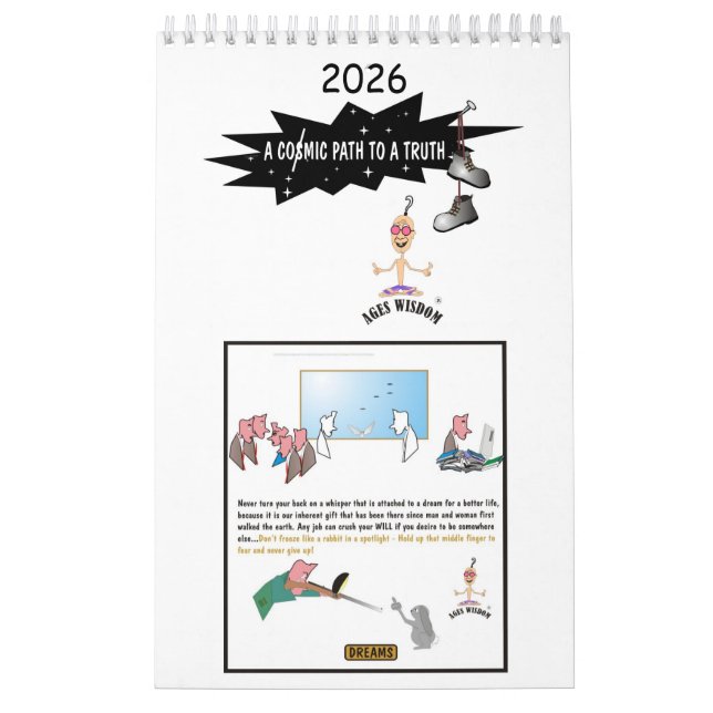 Tecknad väg till en tydligare saneringskalender kalender (Omslag)