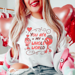Tecknad Valentine T Shirt