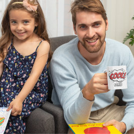 Tecknad vid Stil vid Coolan vid Mönster vid Pappa Kaffemugg