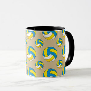 Tecknad Volleyball Boll Mugg
