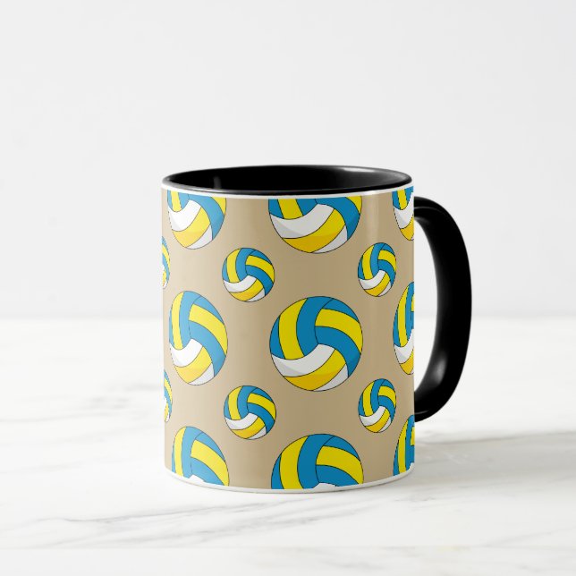 Tecknad Volleyball Boll Mugg (Framsida höger)