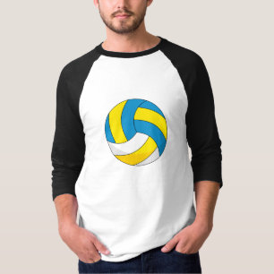 Tecknad Volleyball Boll T Shirt