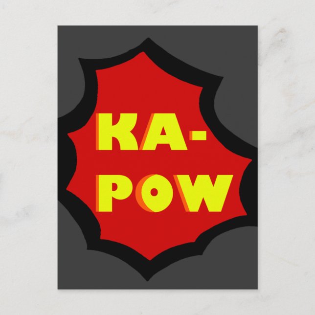 Tecknad Vykort (Framsida)