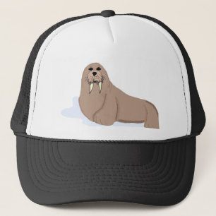 Tecknad Walrus Keps