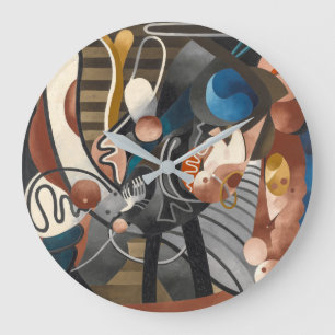 Tecknad Wedlock Francis Picabia Stor Klocka