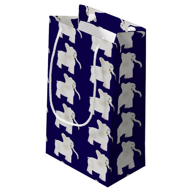 Tecknad White Elephant Gift Exchange (Baksidan Vinklad)