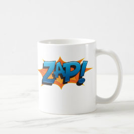 Tecknad Zap! Kaffemugg
