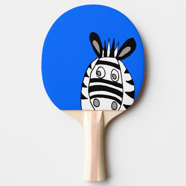 tecknad zebröder pingpongpaddel pingisracket (Framsidan)