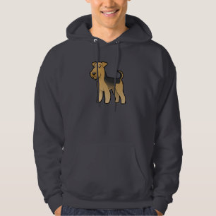 TecknadAiredaleTerrier/walesisk Terrier Munkjacka