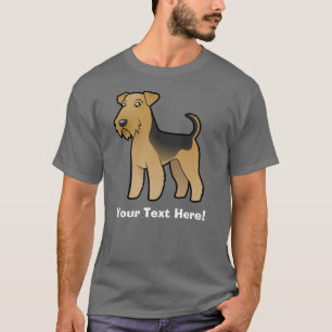 TecknadAiredaleTerrier/walesisk Terrier Tee Shirt