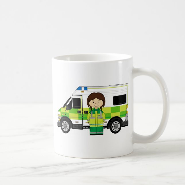 Tecknadambulans och EMT Kaffemugg (Höger)