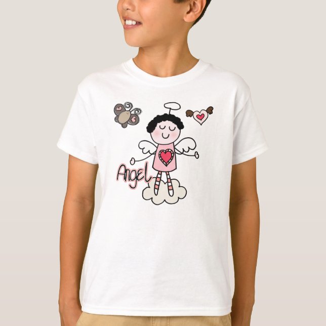 Tecknadängel Tee (Framsida)