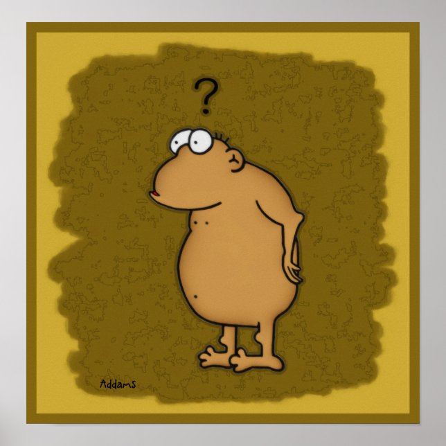 Tecknadapaaffisch Poster (Framsidan)