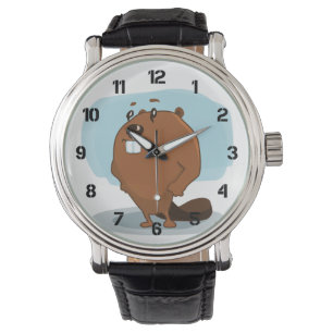 Tecknadbäver Armbandsur