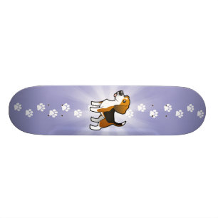 TecknadBeagle Skateboard Bräda 20 Cm