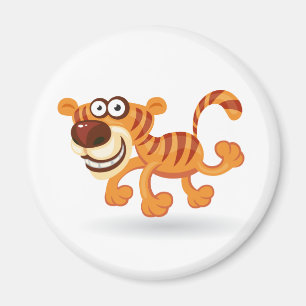 Tecknadbebistiger Magnet