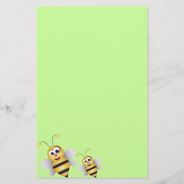 Tecknadbi Brevpapper (Framsida)
