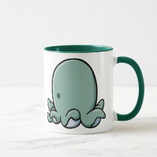 Tecknadbläckfisk Mugg