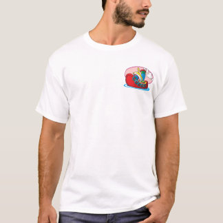 Tecknadbogserbåt Tee