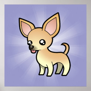 TecknadChihuahua (släta laget), Poster