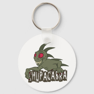 TecknadChupacabra Nyckelring