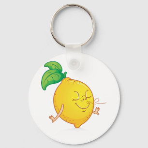 Tecknadcitron Keychain Nyckelring