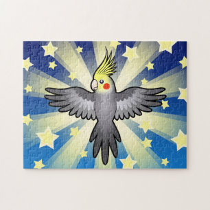 TecknadCockatiel Pussel