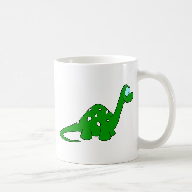 TecknadDinosaur Kaffemugg (Höger)