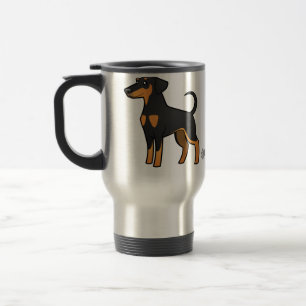 TecknadDobermanPinscher (diskettöron) Resemugg