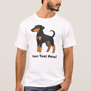 TecknadDobermanPinscher (diskettöron) T Shirt