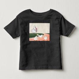 Tecknade ankor som tävlar t shirt