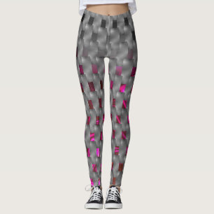 Tecknade bilder uppåt grått tallrikar eller rektan leggings